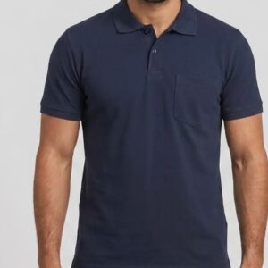 30/1 Süprem Polo Yaka T-Shirt Lacivert