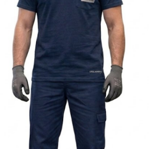 7/7 Gabardin Cepli Fosforlu İş Pantolonu