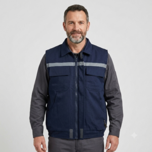 7×7 Gabardin Kapitoneli Yelek